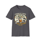 Powered by Coffee and Neurodiverse Chaos Parent T-Shirt