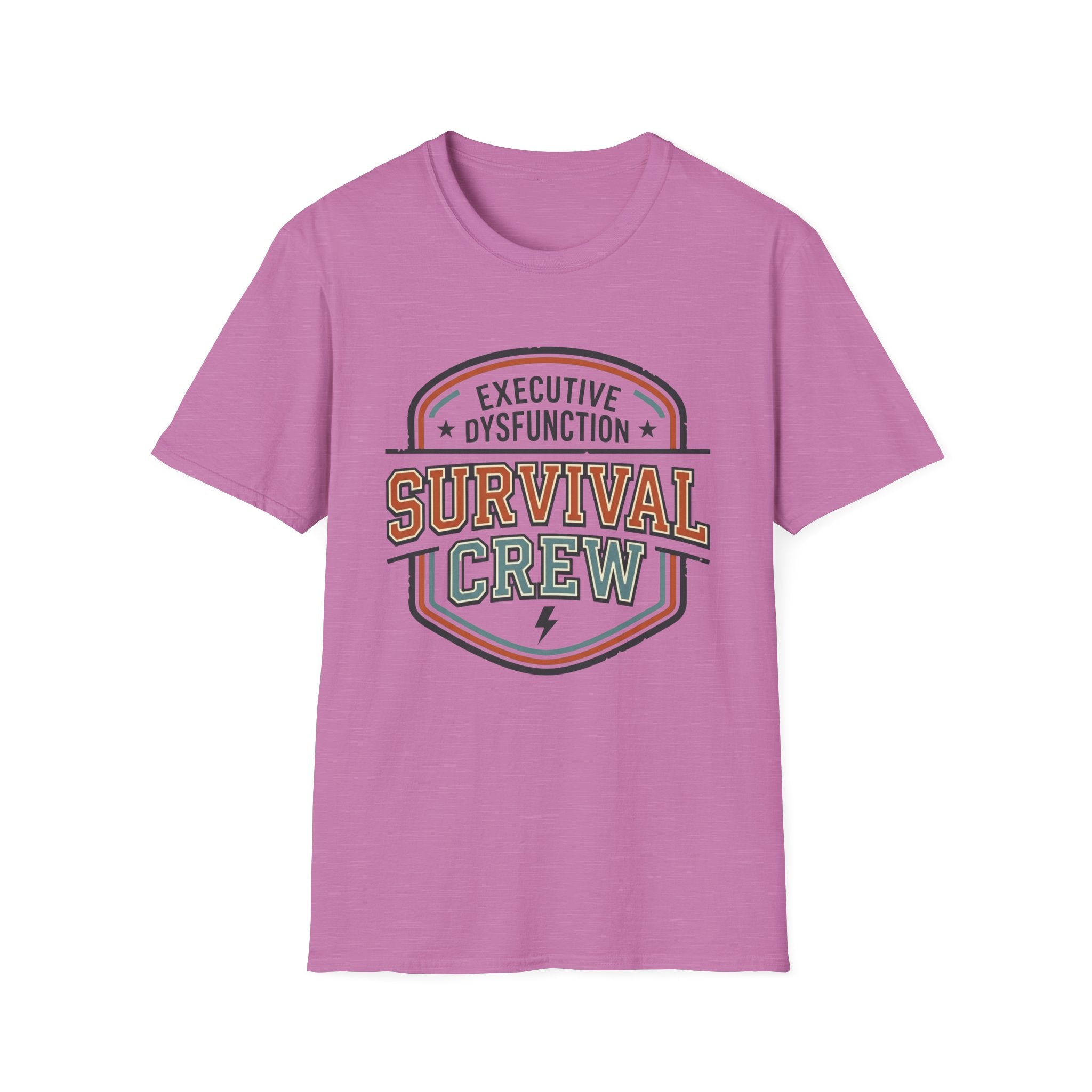 Executive Dysfunction Survival Crew T-Shirt