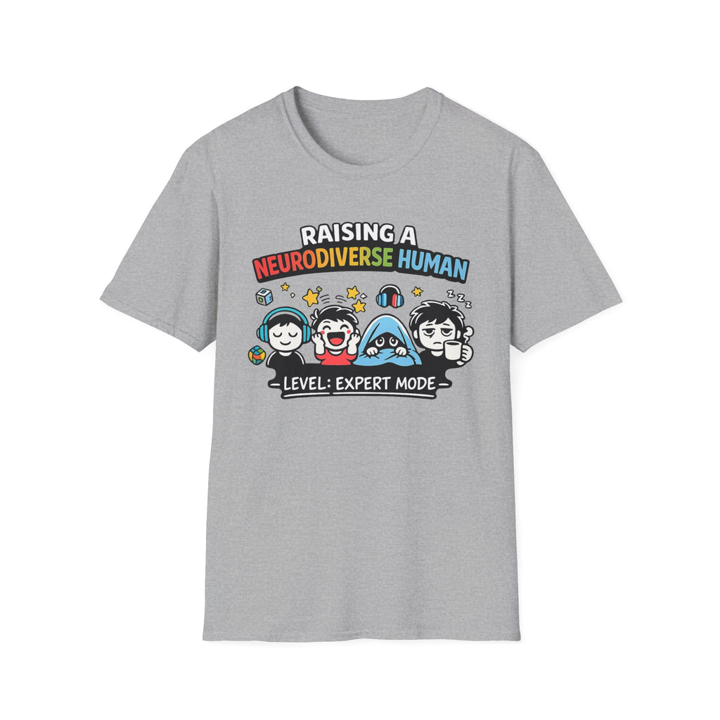 Raising a Neurodiverse Human Level Expert Mode T-Shirt