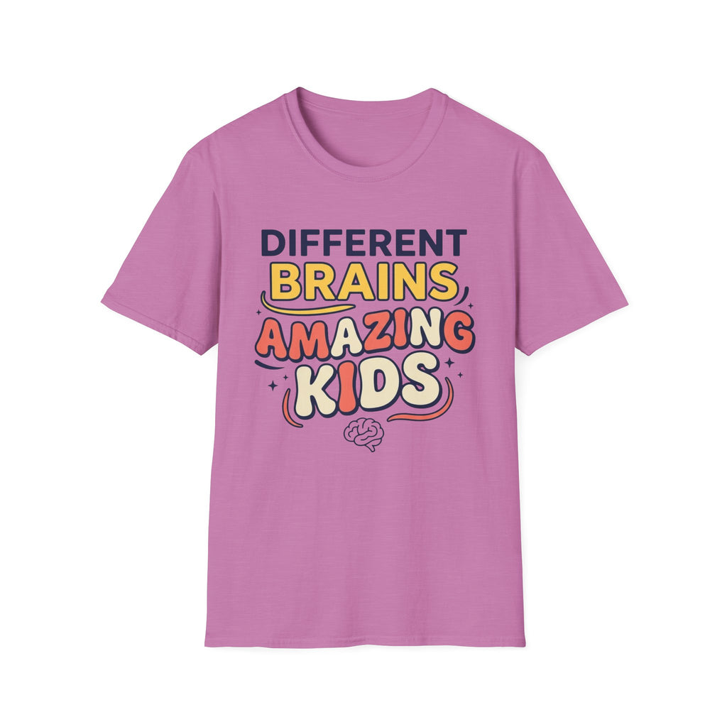 Different Brains Amazing Kids T-Shirt