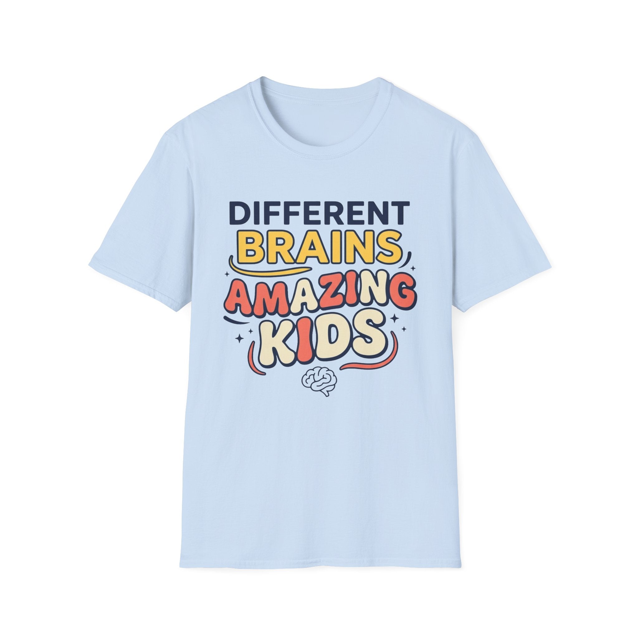 Different Brains Amazing Kids T-Shirt