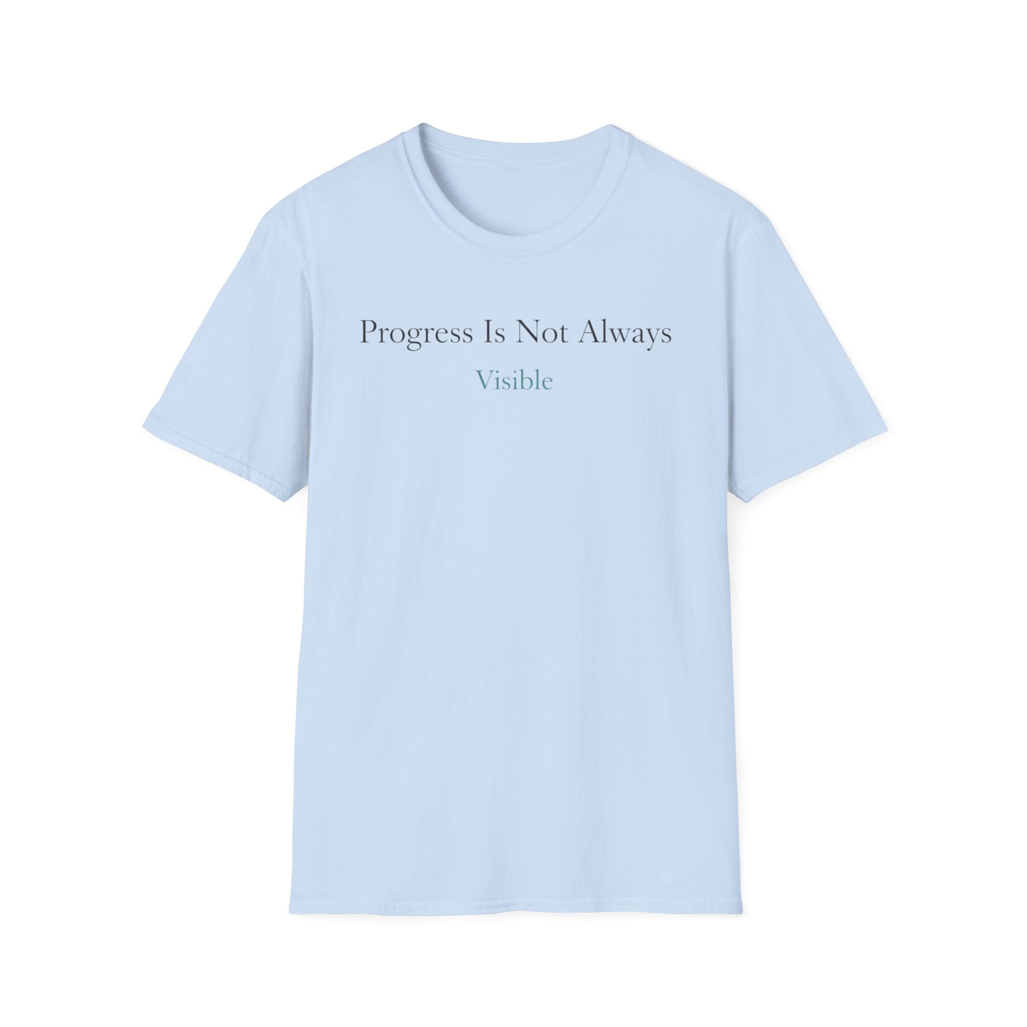 Progress Is Not Always Visible T-Shirt