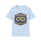 Proud Neurodivergent Mom Badge T-Shirt