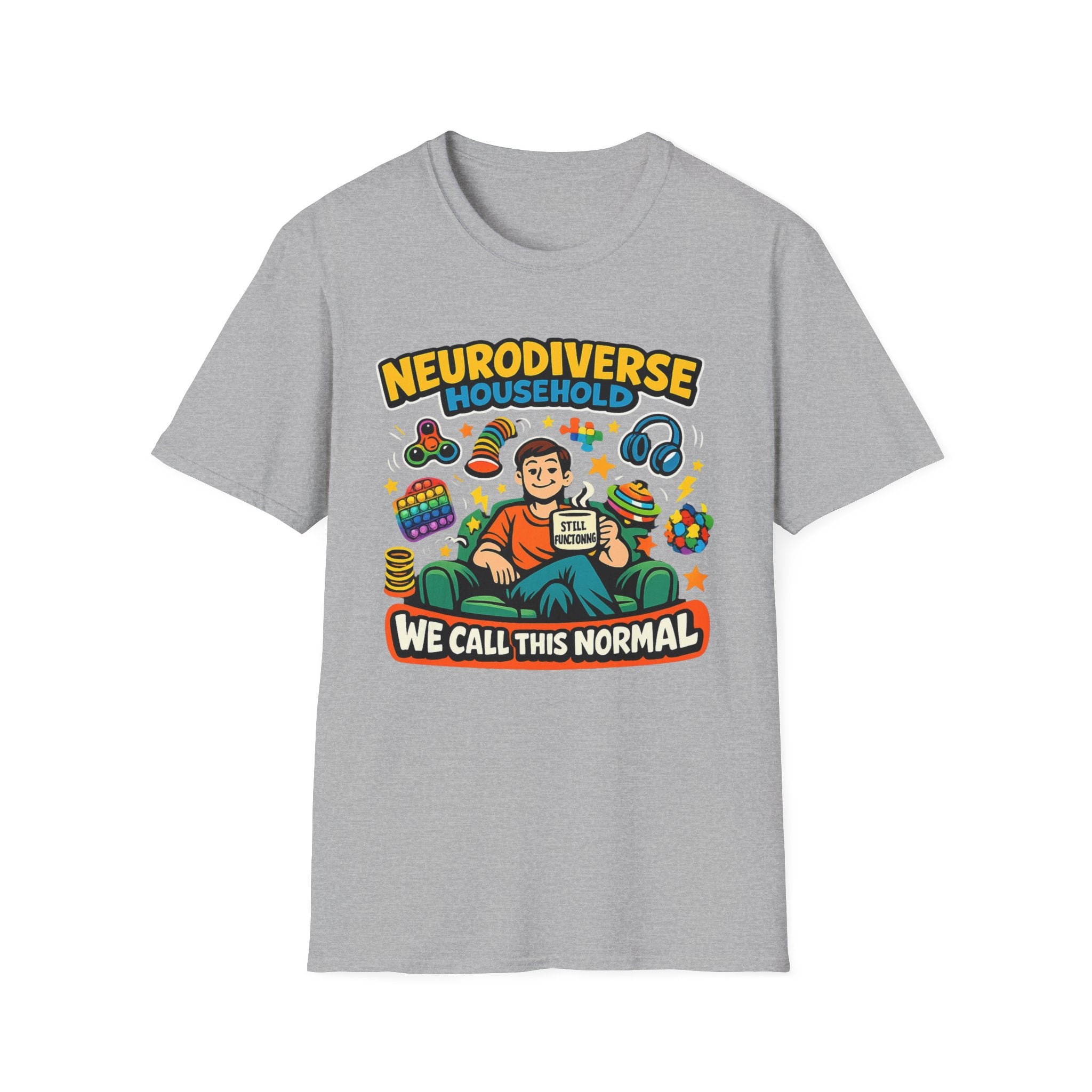 Neurodiverse Household - We call This Normal T-Shirt