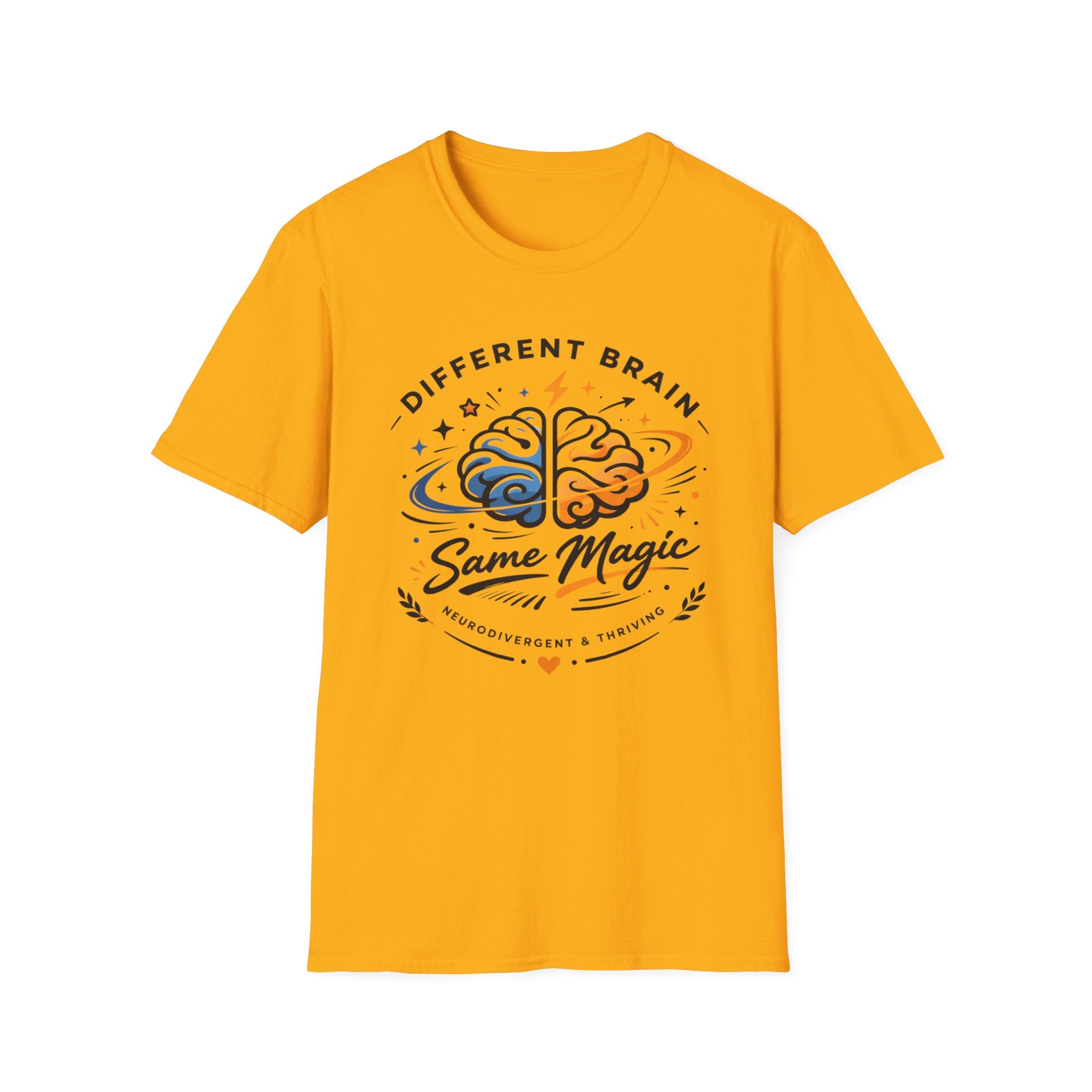 Different Brain Same Magic T-Shirt