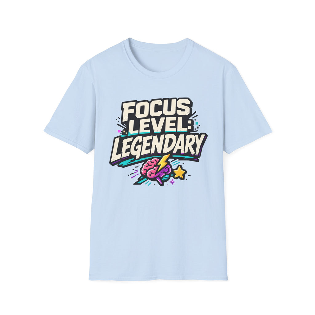 Focus Level Legendary Brain T-Shirt