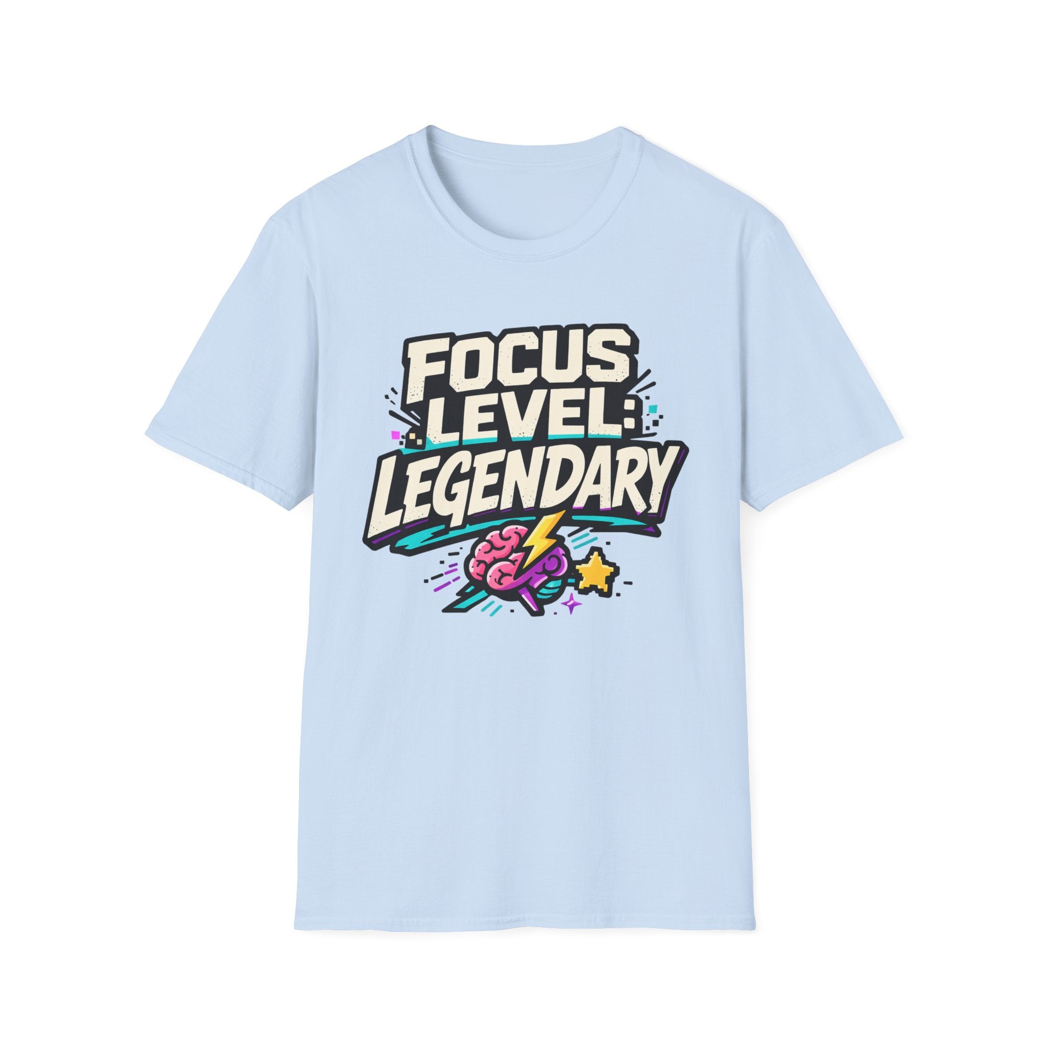 Focus Level Legendary Brain T-Shirt