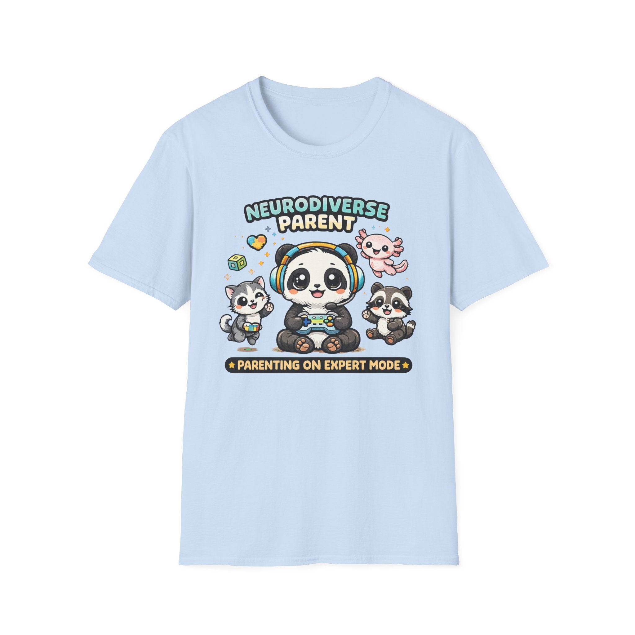 Neurodiverse Parent - Parenting on Expert Model T-Shirt