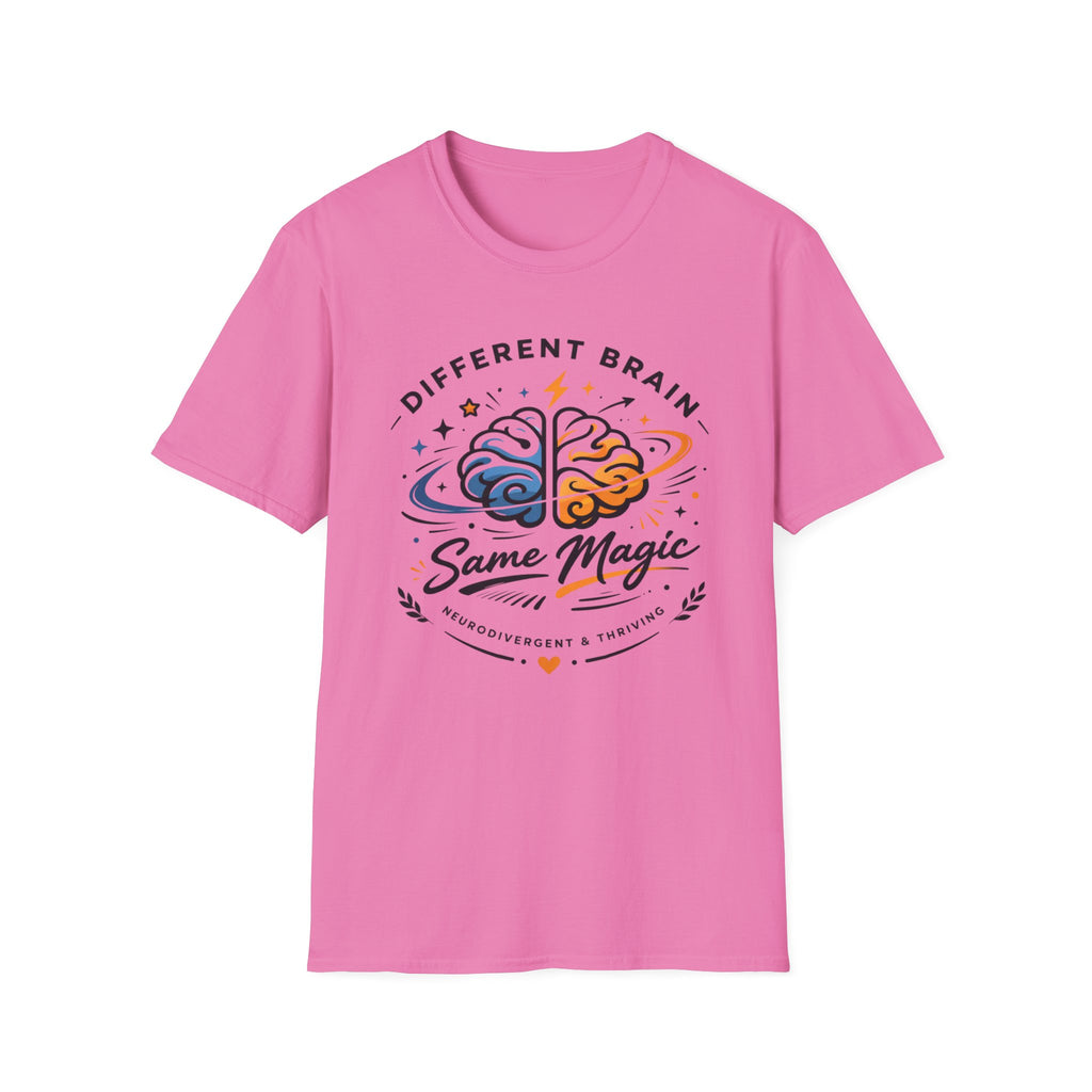 Different Brain Same Magic T-Shirt