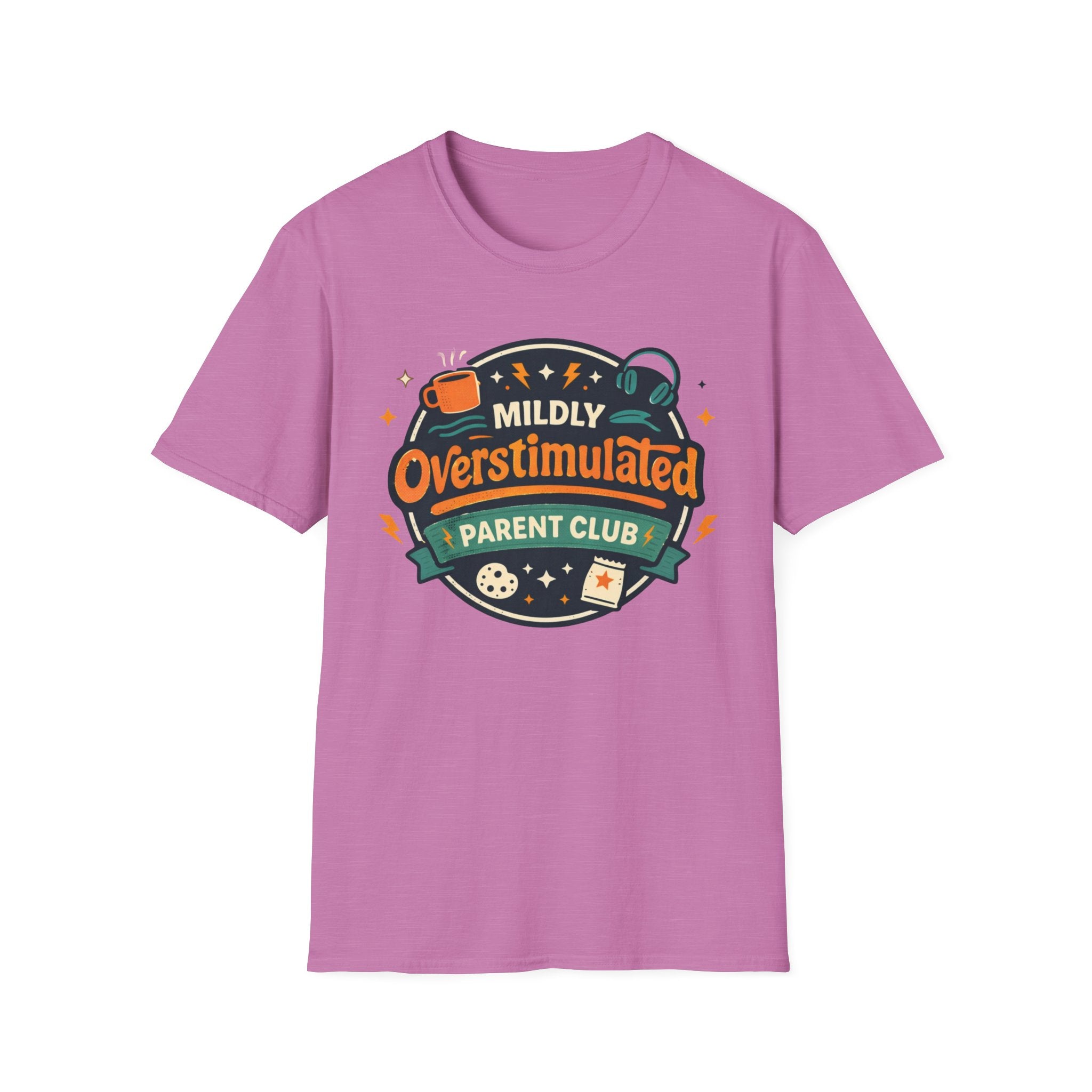 Mildly Overstimulated Parent Club T-Shirt