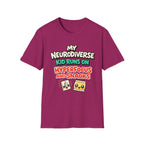 My Neurodiverse Kid Runs on Hyperfocus and Snacks T-Shirt