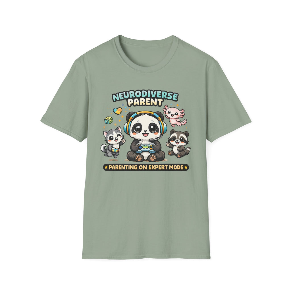 Neurodiverse Parent - Parenting on Expert Model T-Shirt