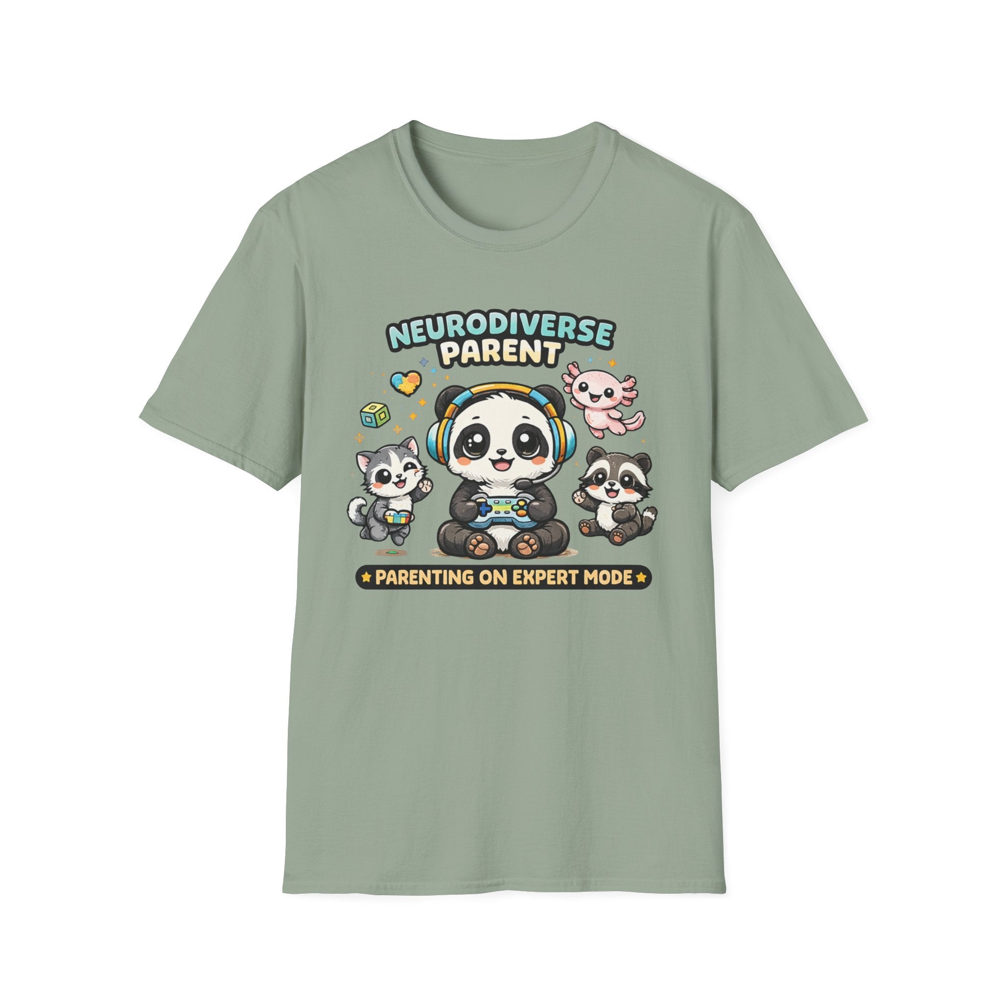 Neurodiverse Parent - Parenting on Expert Model T-Shirt