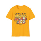Different Brains Amazing Kids T-Shirt