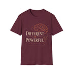 Different Is Powerful Line Art T-Shirt