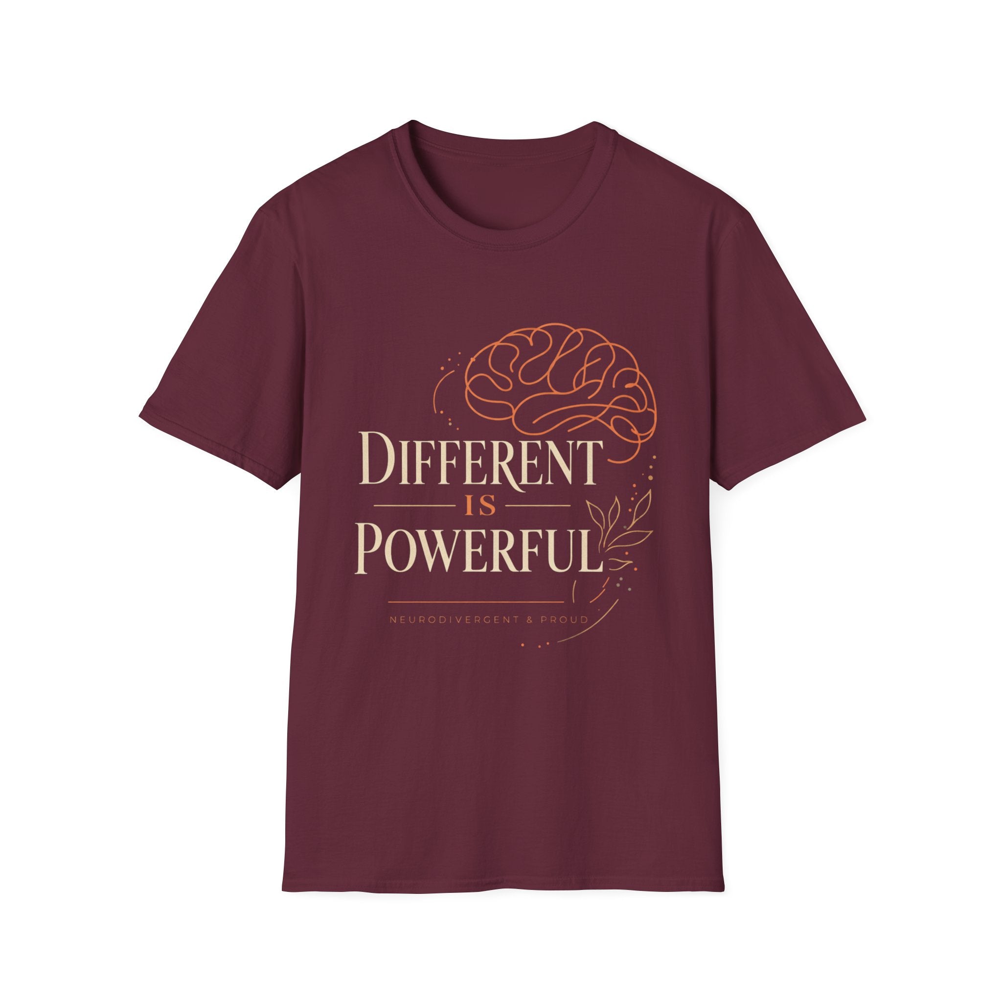 Different Is Powerful Line Art T-Shirt