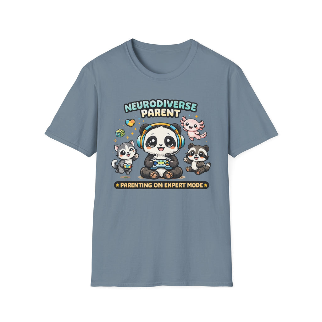 Neurodiverse Parent - Parenting on Expert Model T-Shirt