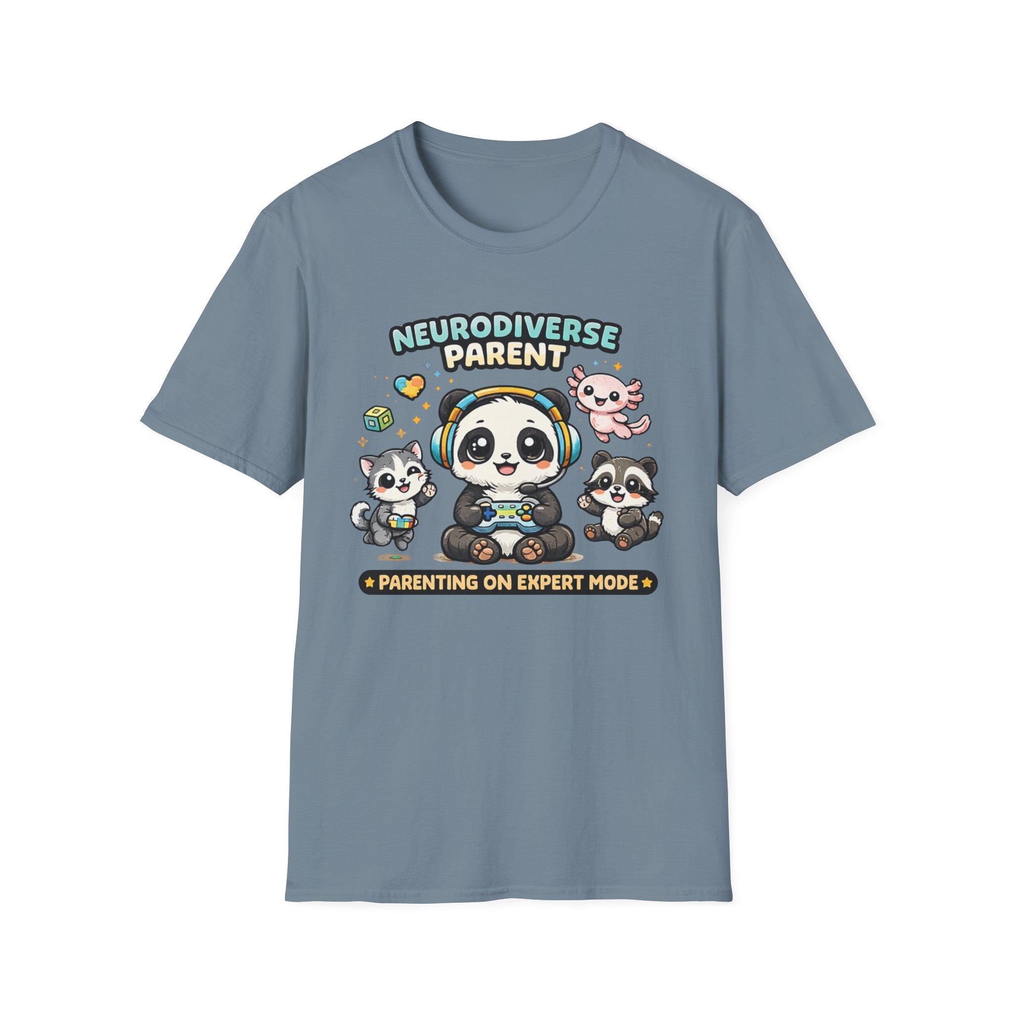 Neurodiverse Parent - Parenting on Expert Model T-Shirt