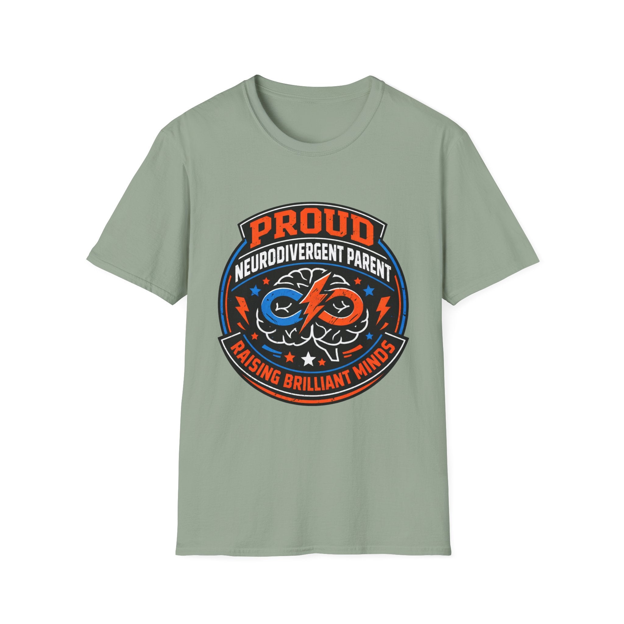 Proud Neurodivergent Parent Badge T-Shirt