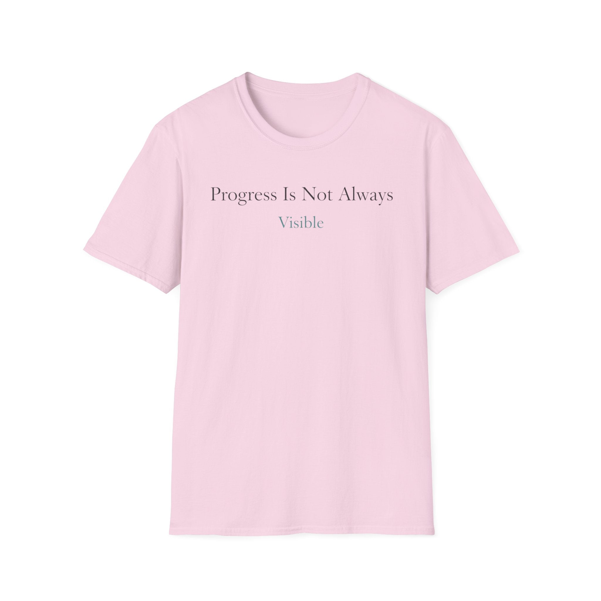 Progress Is Not Always Visible T-Shirt