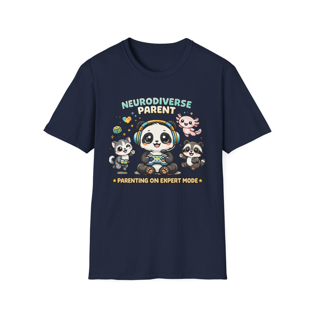 Neurodiverse Parent - Parenting on Expert Model T-Shirt
