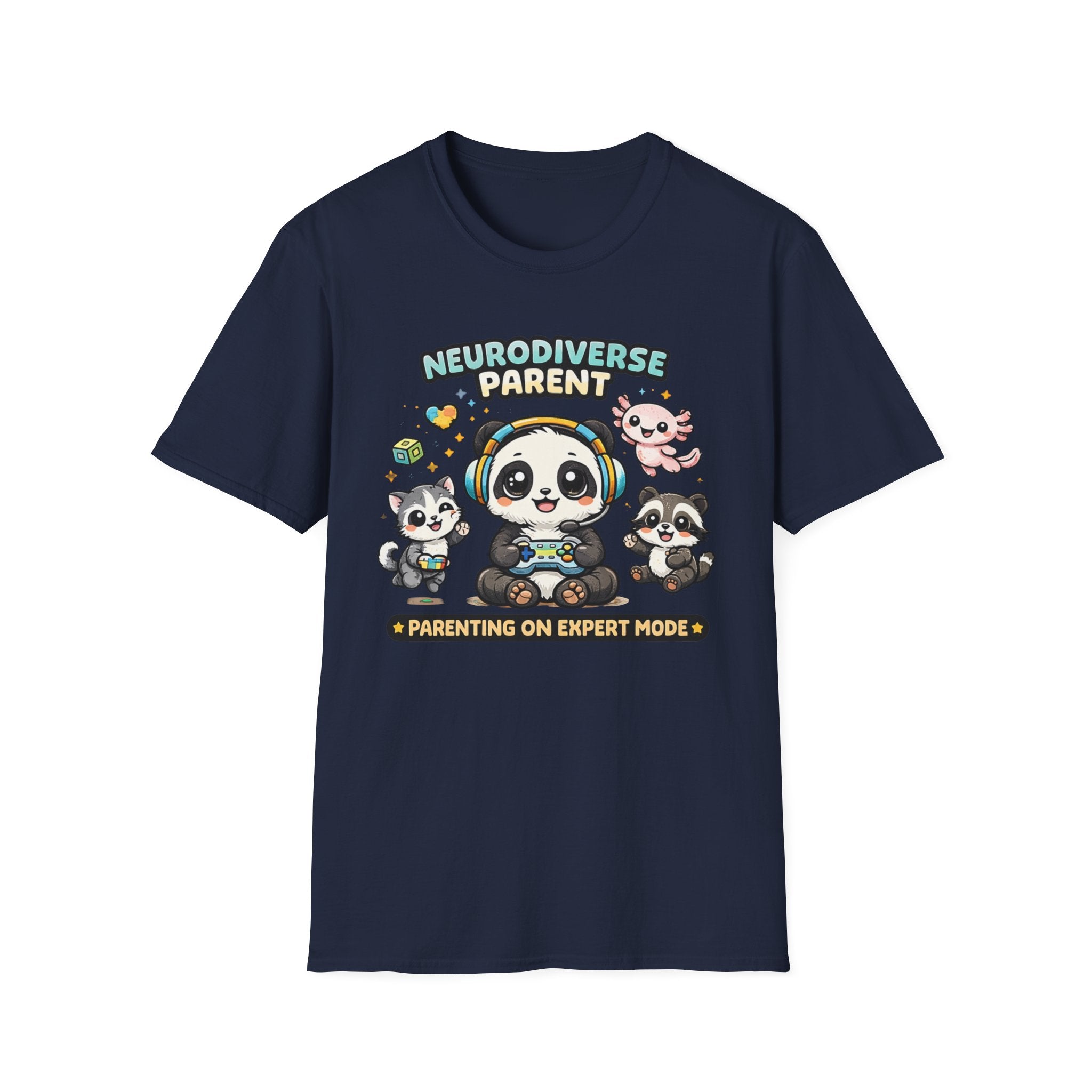 Neurodiverse Parent - Parenting on Expert Model T-Shirt