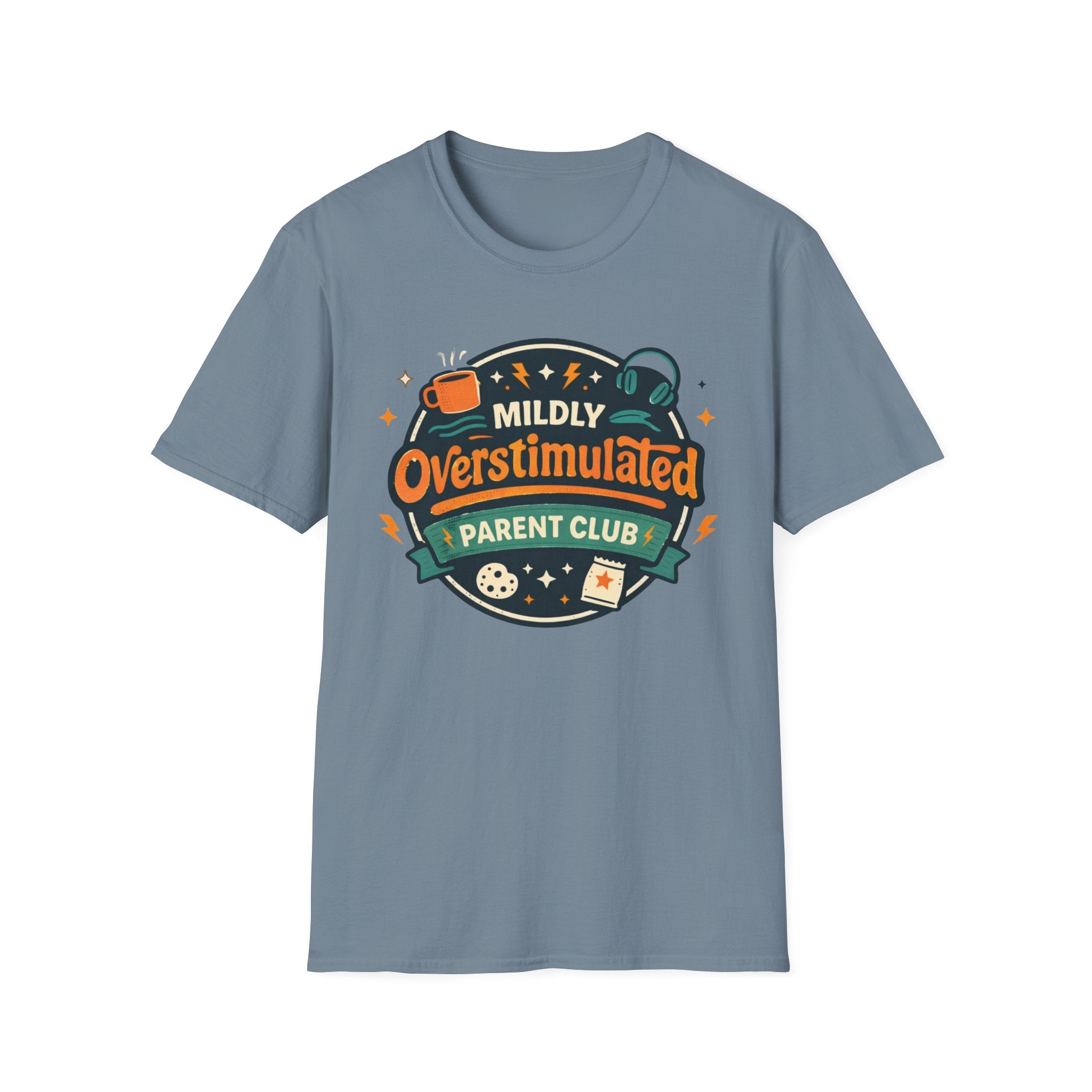 Mildly Overstimulated Parent Club T-Shirt