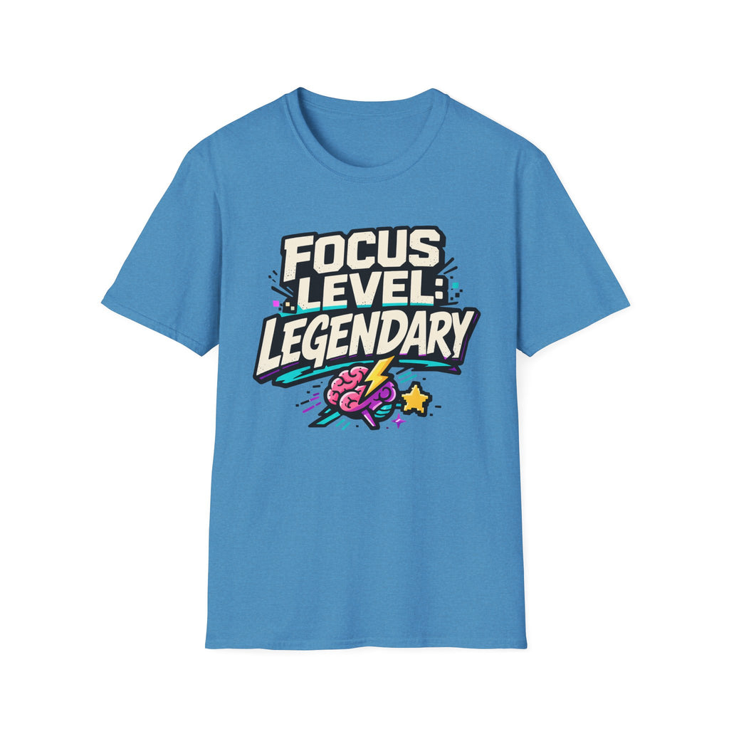 Focus Level Legendary Brain T-Shirt