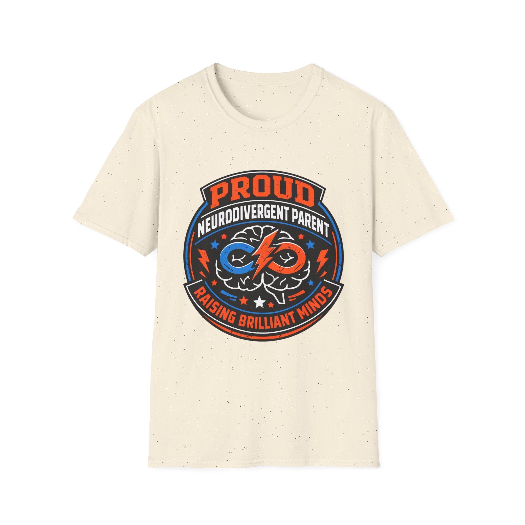 Proud Neurodivergent Parent Badge T-Shirt