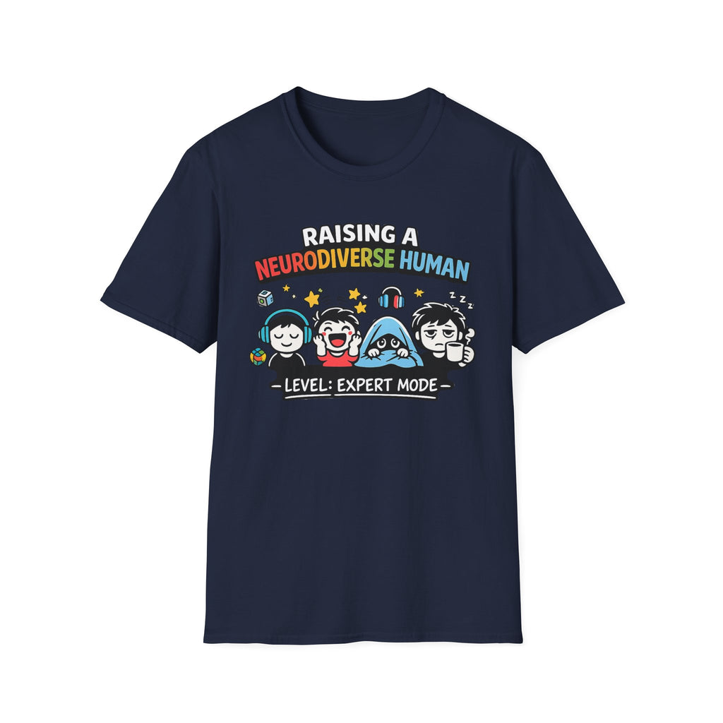 Raising a Neurodiverse Human Level Expert Mode T-Shirt