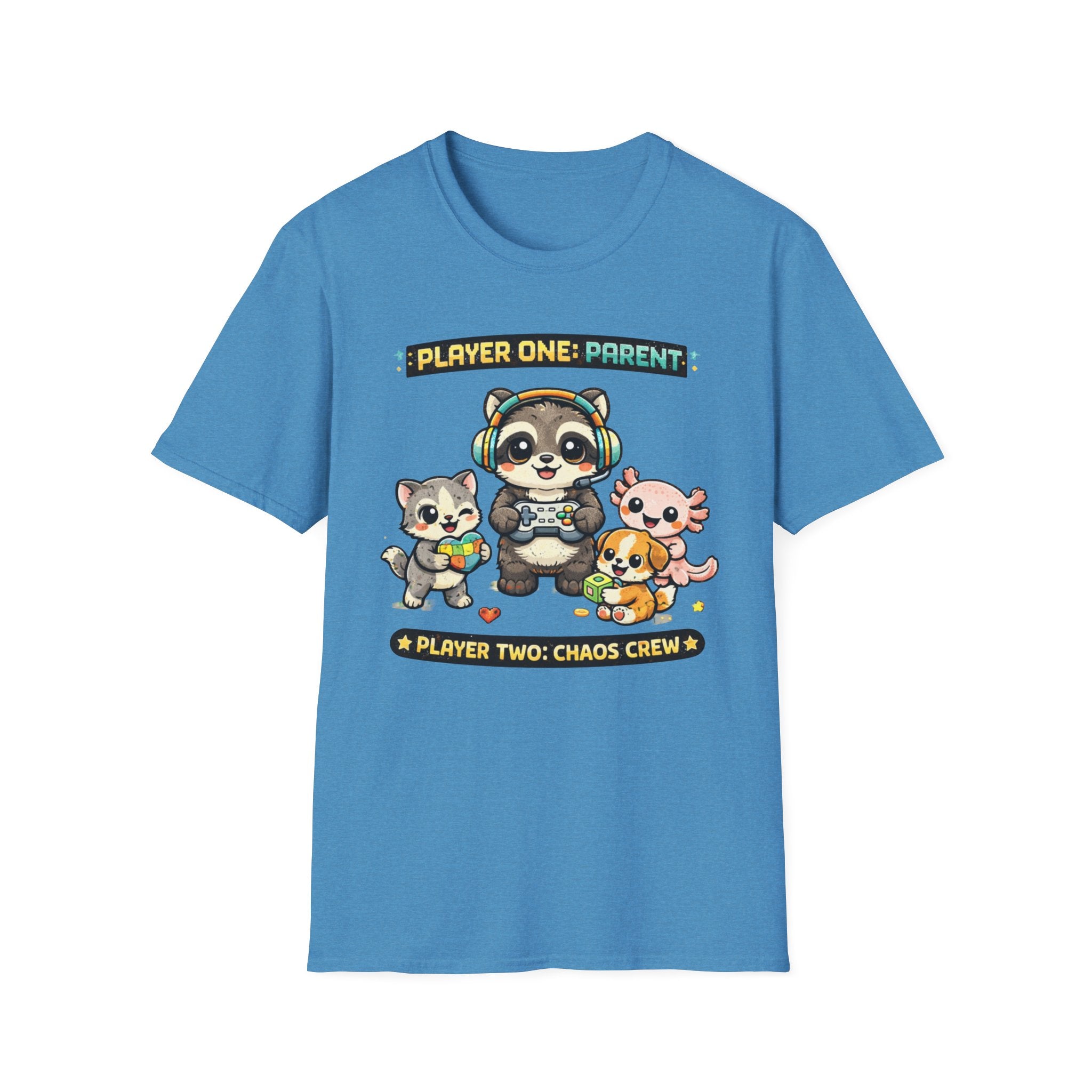 Player One Parent, Player Two Chaos Crew T-Shirt