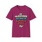 My Neurodiverse Kid Runs on Curiosity & Chaos T-Shirt