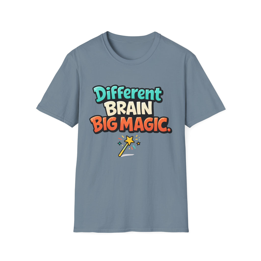 Different Brain Big Magic T-Shirt