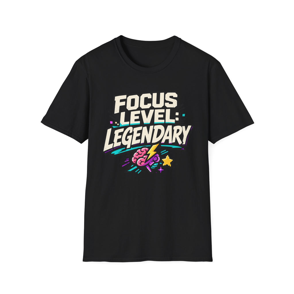 Focus Level Legendary Brain T-Shirt