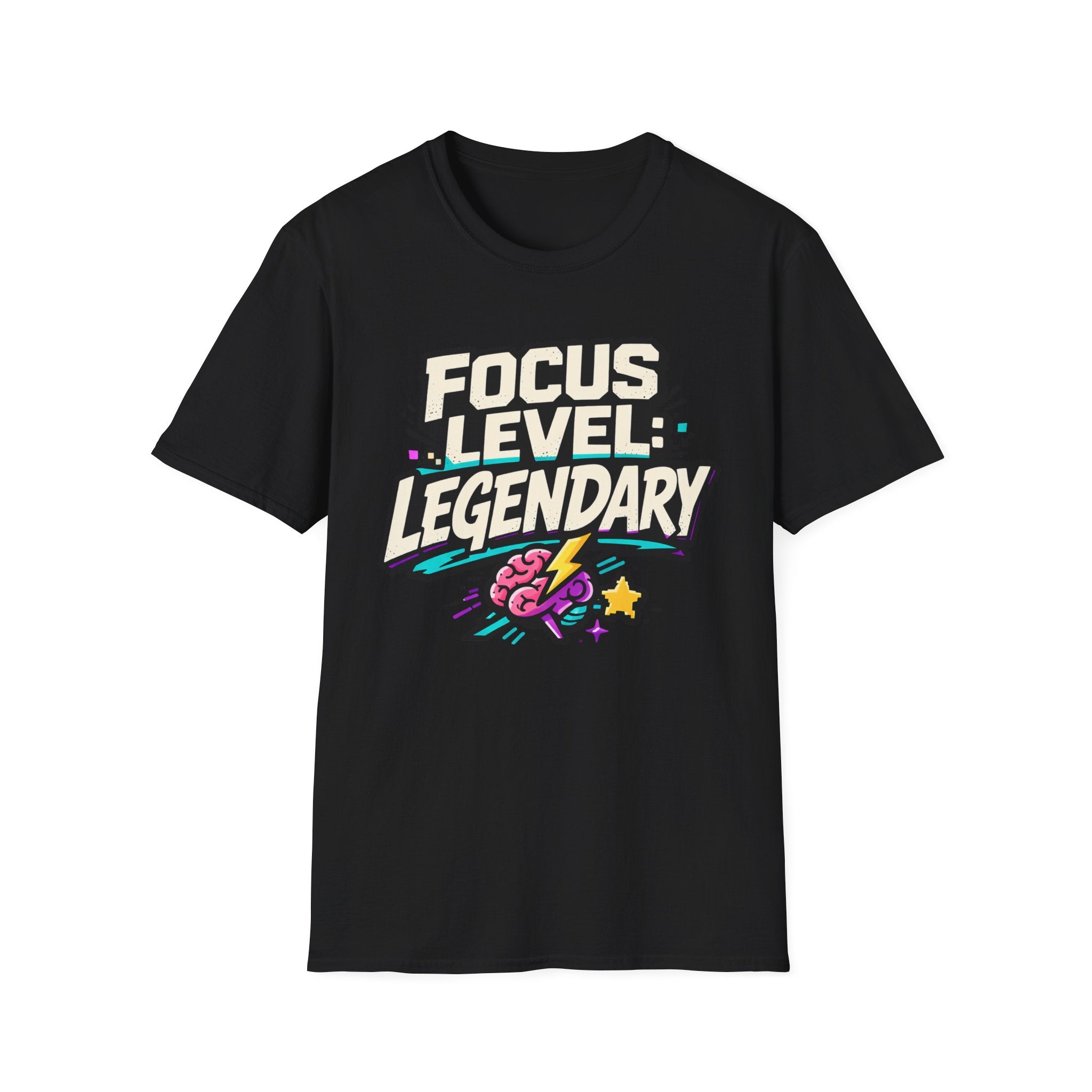 Focus Level Legendary Brain T-Shirt