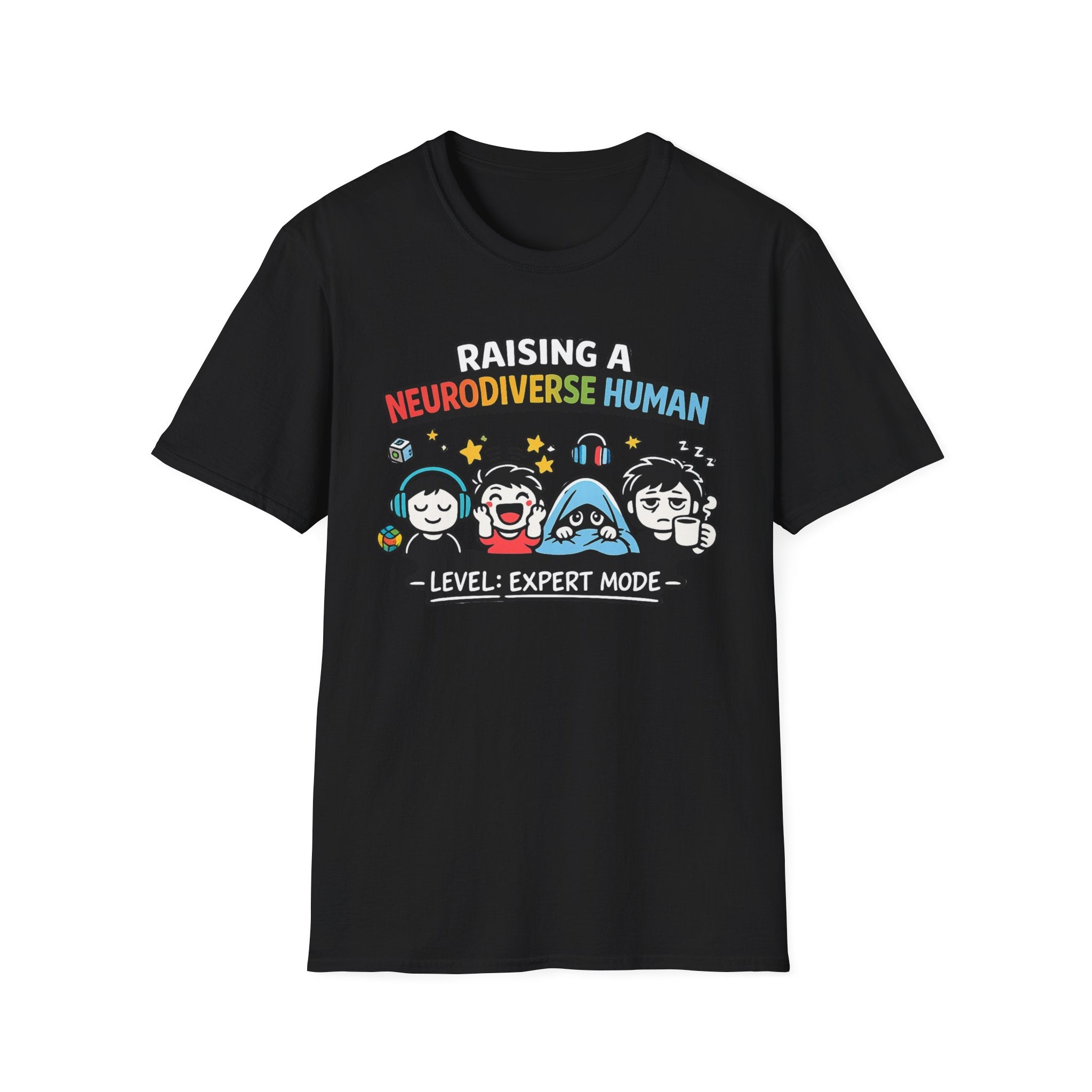 Raising a Neurodiverse Human Level Expert Mode T-Shirt