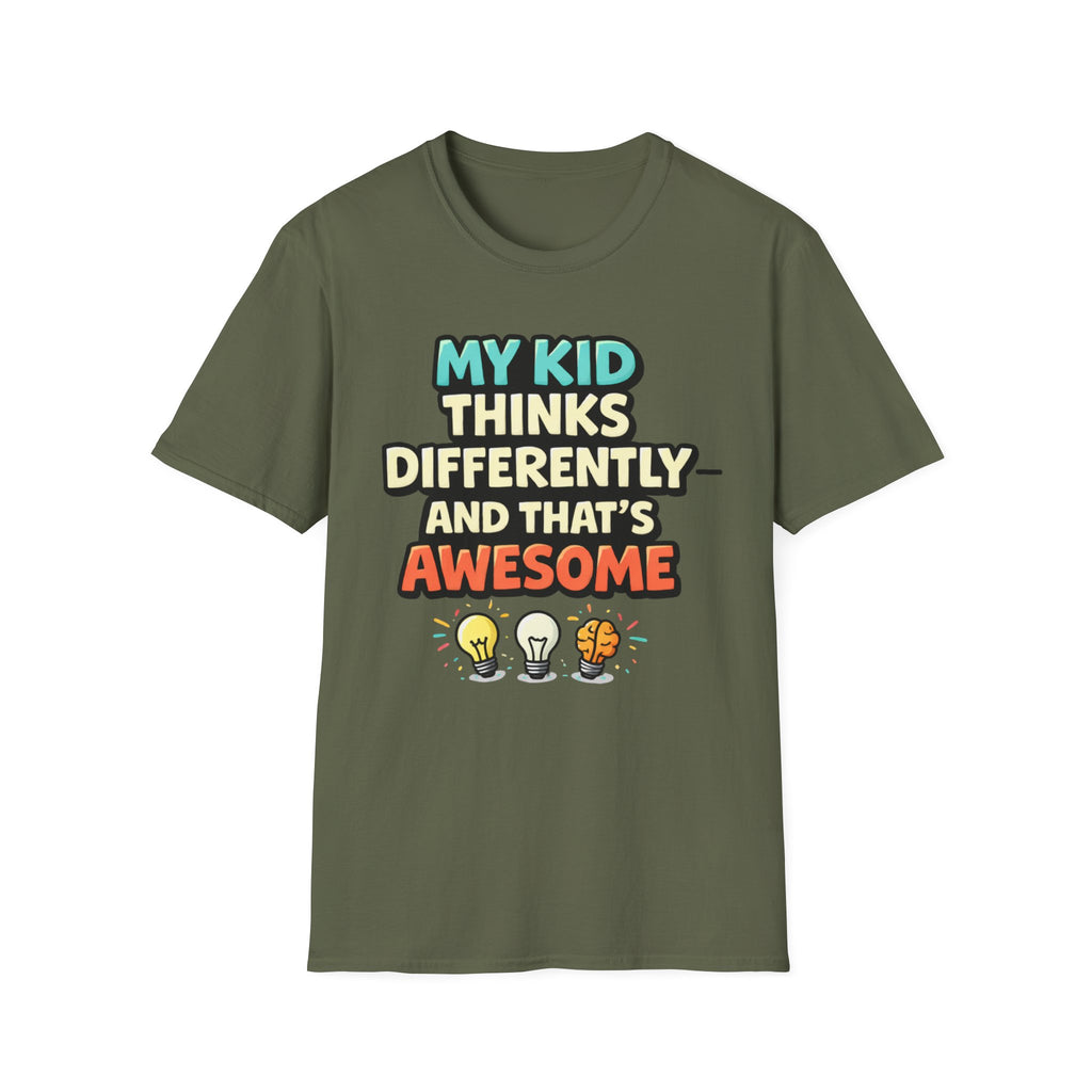 My Kid Thinks Differently And That's Awesome T-Shirt