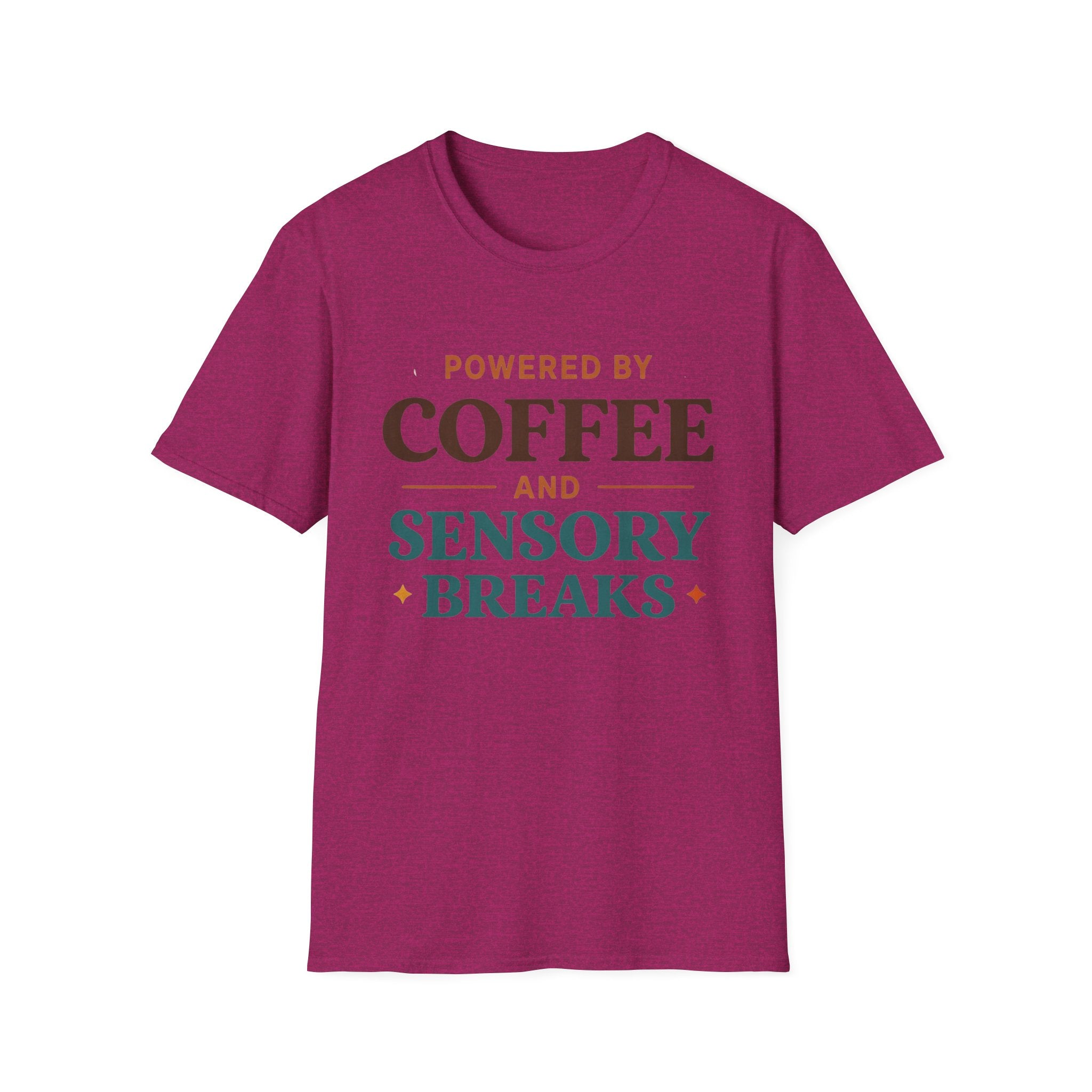 Powered by Coffee and Sensory Breaks T-Shirt