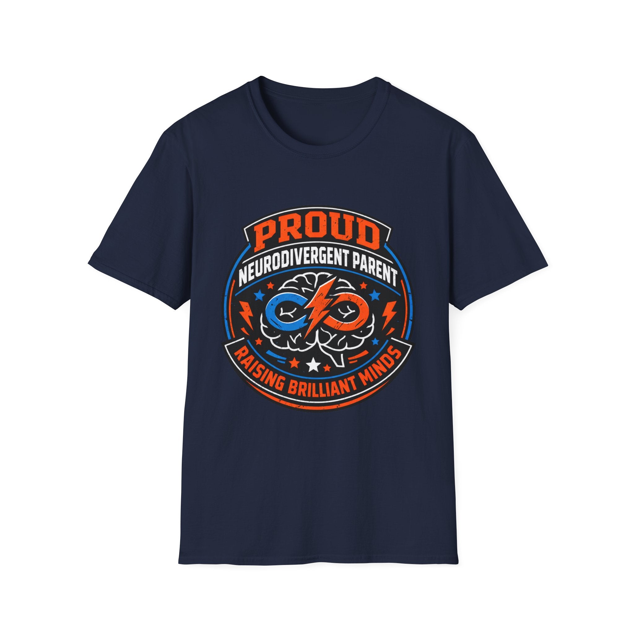 Proud Neurodivergent Parent Badge T-Shirt