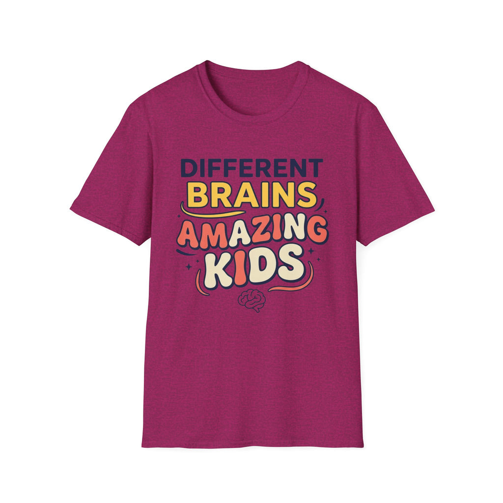 Different Brains Amazing Kids T-Shirt