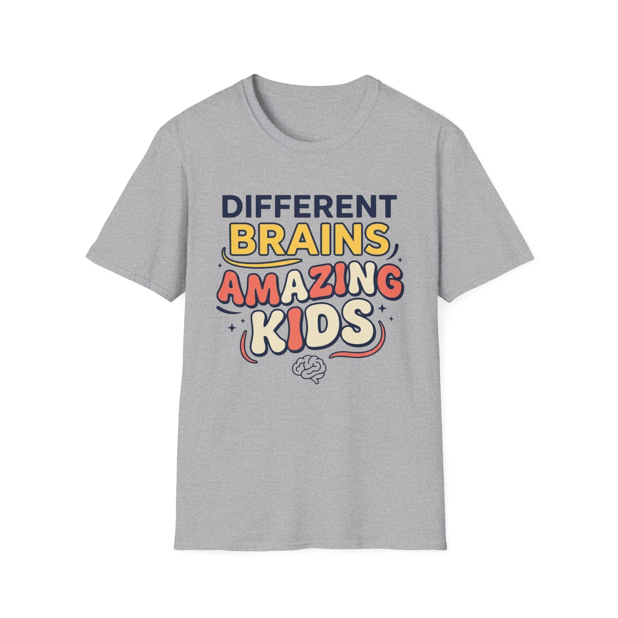 Different Brains Amazing Kids T-Shirt
