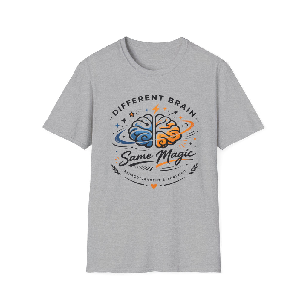Different Brain Same Magic T-Shirt