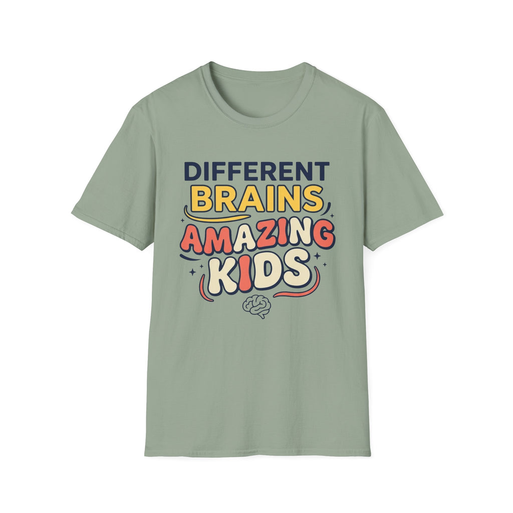 Different Brains Amazing Kids T-Shirt