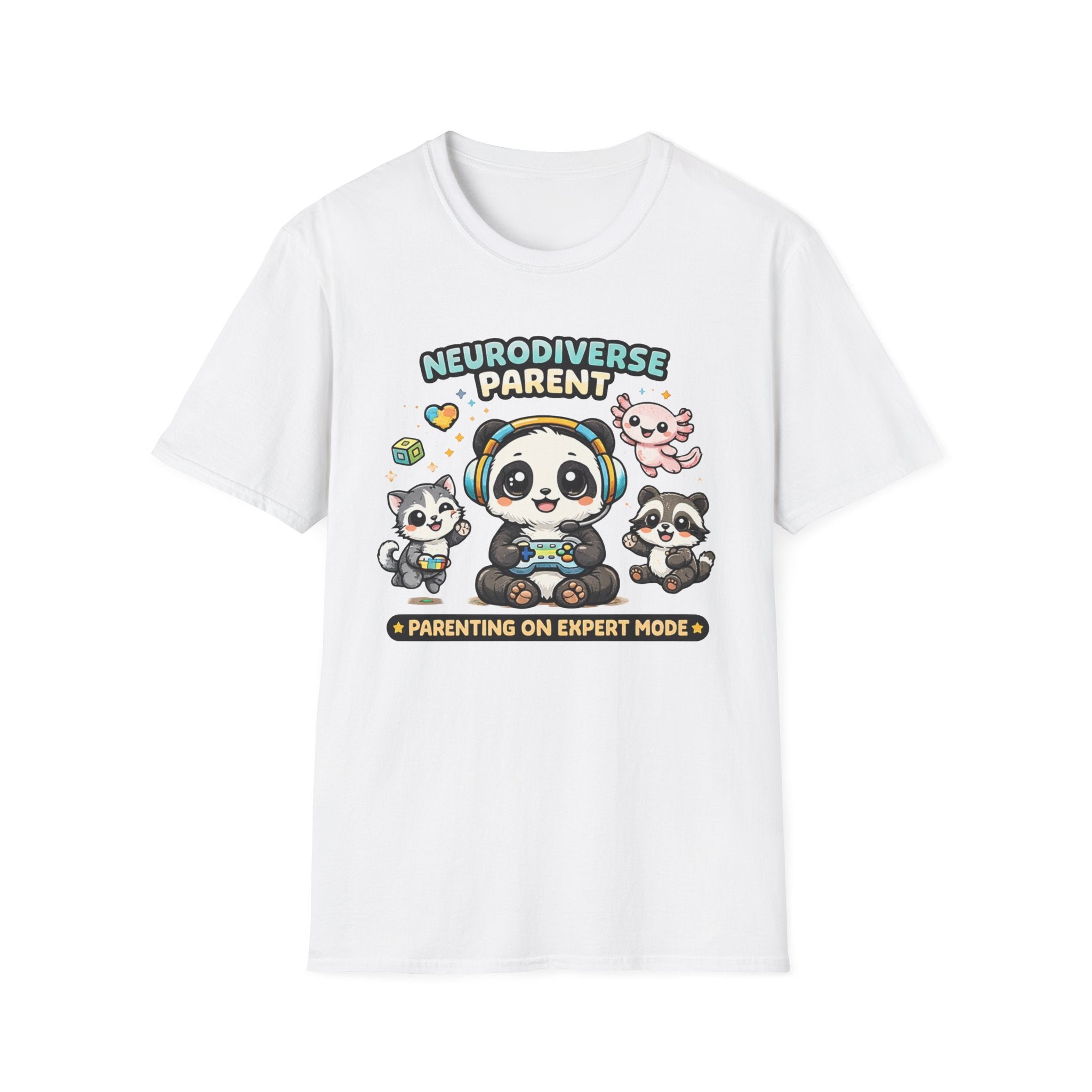 Neurodiverse Parent - Parenting on Expert Model T-Shirt