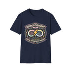 Proud Neurodivergent Mom Badge T-Shirt
