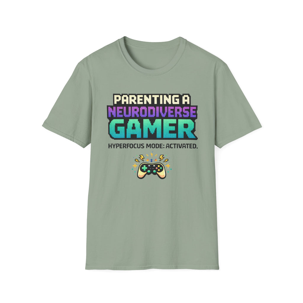 Parenting a Neurodiverse Gamer Hyperfoocus Mode Activated T-Shirt