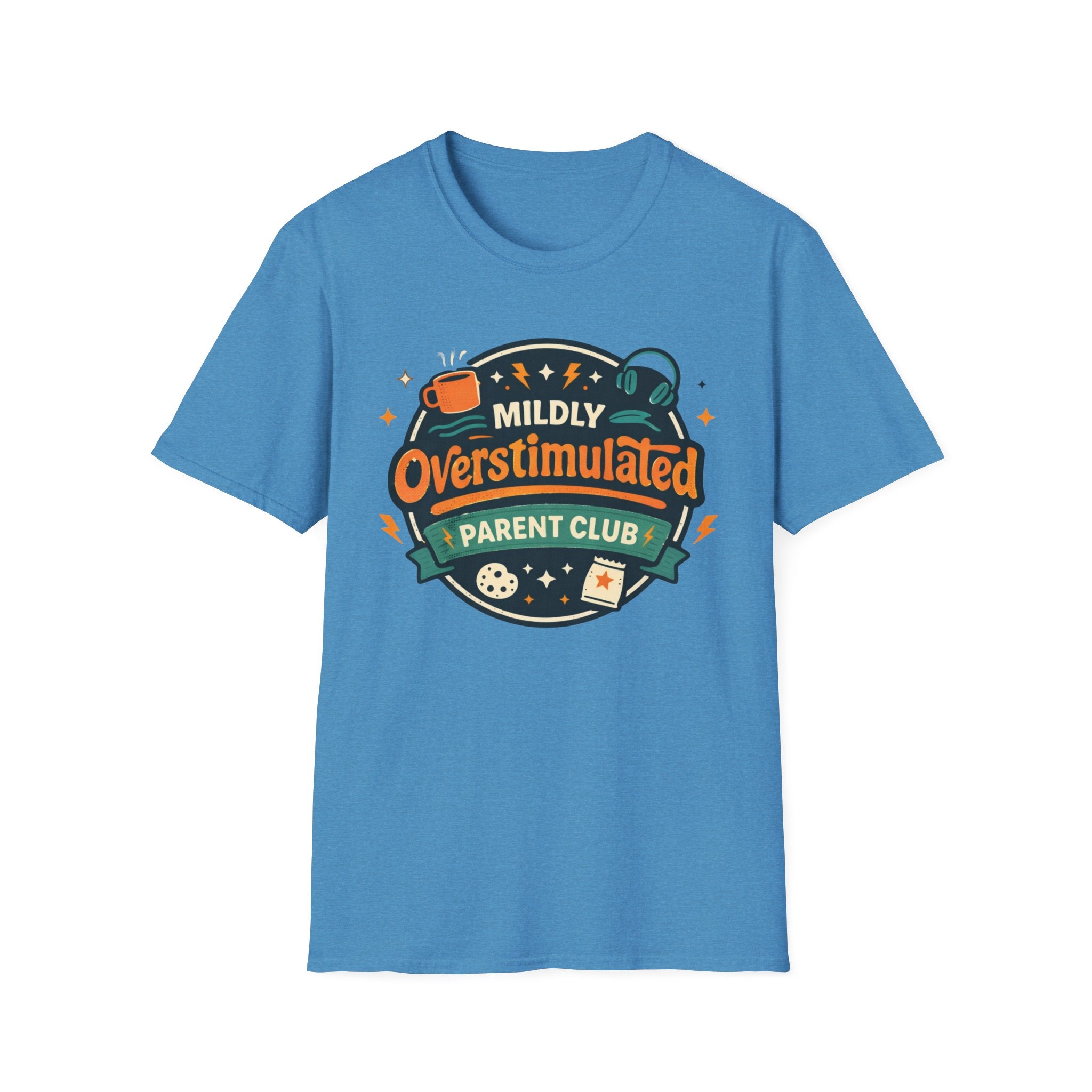 Mildly Overstimulated Parent Club T-Shirt