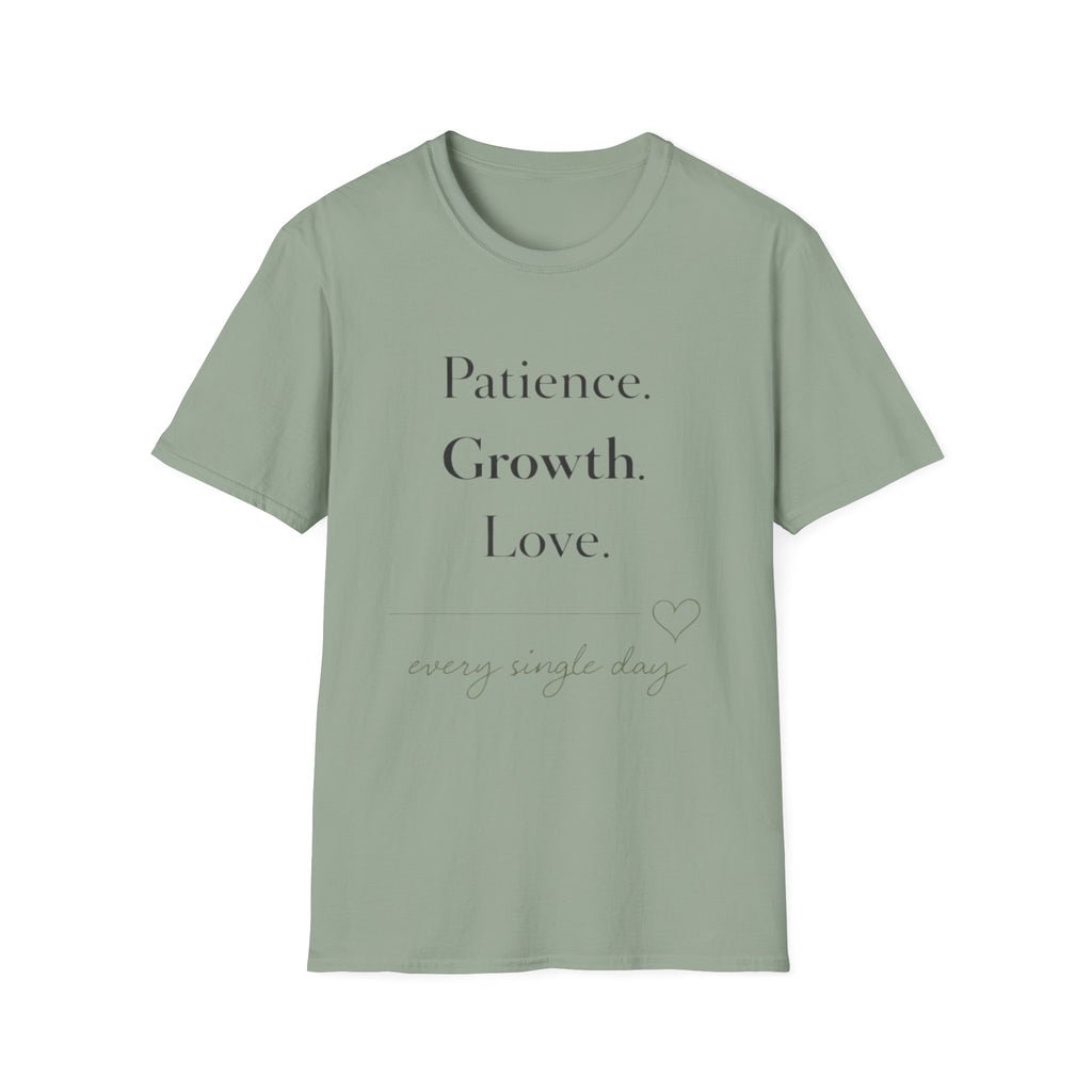 Patience Growth Love T-Shirt