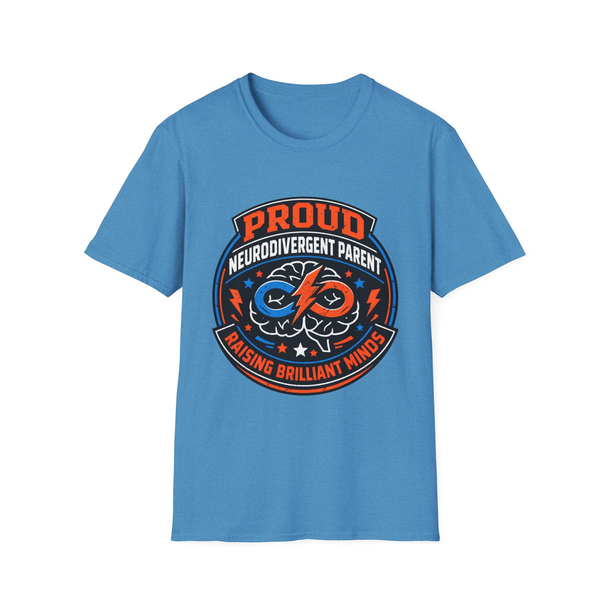Proud Neurodivergent Parent Badge T-Shirt
