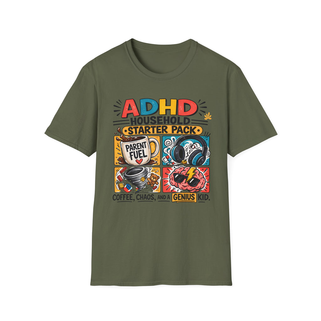 ADHD Household Starter Pack T-Shirt